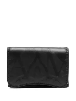 Alexander McQueen складной кошелек, черный