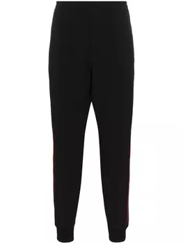 Alexander McQueen спортивные брюки с логотипом, черный