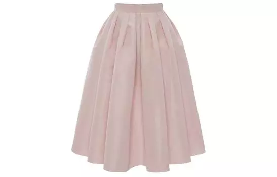 Alexander McQueen SS23 Повседневная длинная юбка женская светло-розового цвета