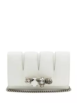 Alexander McQueen сумка через плечо The Slash, белый