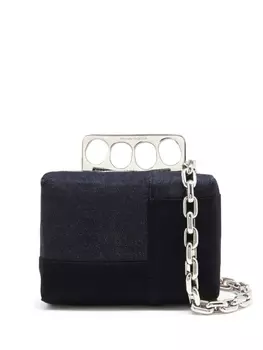 Alexander McQueen сумка-мессенджер The Grip размера мини, черный