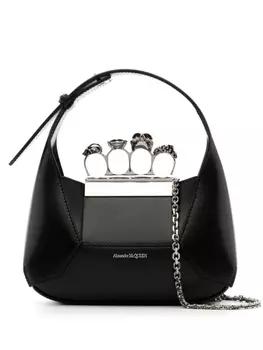Alexander McQueen сумка Mini Jewelled, черный