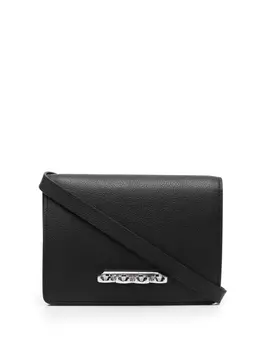 Alexander McQueen сумка на плечо Four Ring, черный