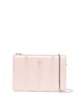 Alexander McQueen сумка на плечо Slash, розовый