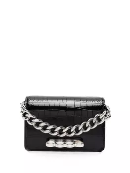 Alexander McQueen сумка на плечо The Four Ring, черный