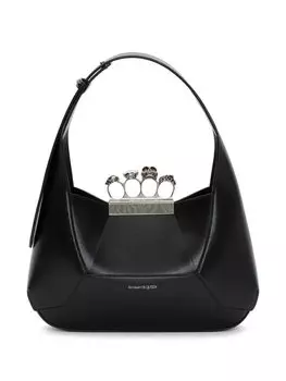 Alexander McQueen сумка с логотипом, черный