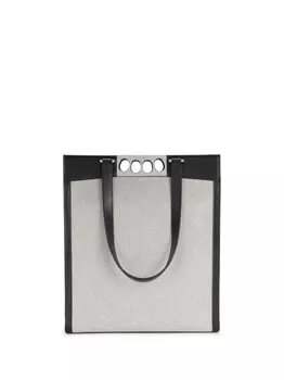 Alexander McQueen сумка-тоут The Grip, серый