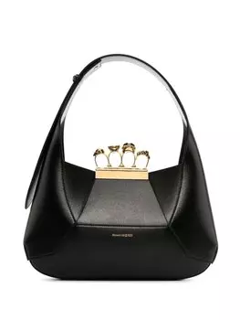 Alexander McQueen сумка-тоут The Jewelled, черный