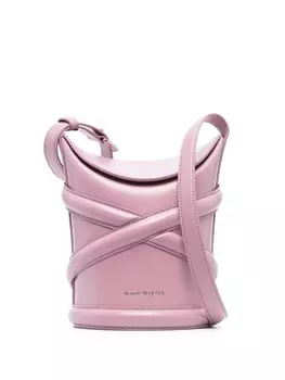 Alexander McQueen сумка-ведро, розовый