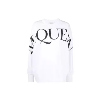Alexander McQueen Свитшот женские белые