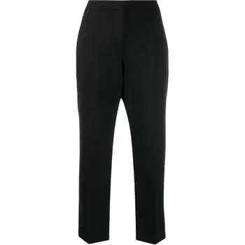 Alexander McQueen Трикотажные спортивные брюки женские черные