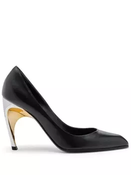 Alexander McQueen туфли Armadillo 95, черный