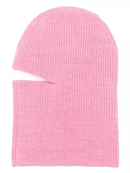 Alexander Wang балаклава с тисненым логотипом, розовый