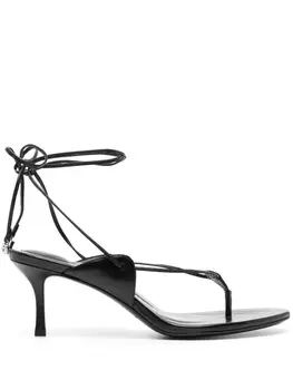 Alexander Wang босоножки с ремешком на щиколотке, черный