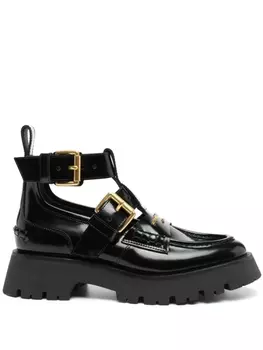 Alexander Wang ботинки Carter Box с ремешком на щиколотке, черный