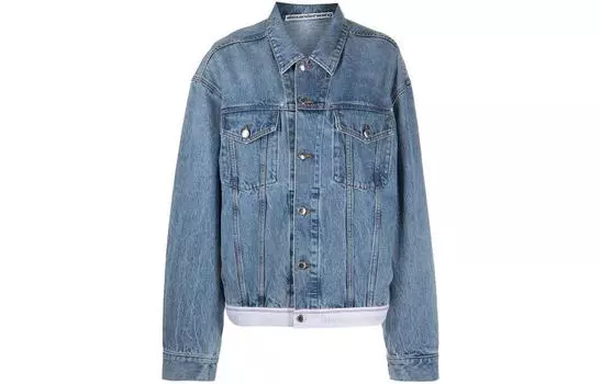 Alexander Wang Джинсовая куртка женская синяя