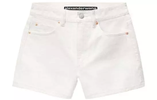 Alexander Wang Джинсовые шорты женские белые