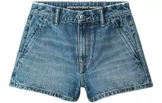 Alexander Wang Джинсовые шорты женские индиго