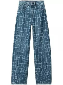 Alexander Wang джинсы Balloon, синий