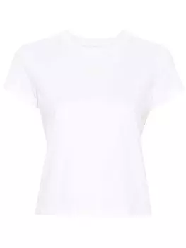 Alexander Wang футболка из хлопка с логотипом, белый