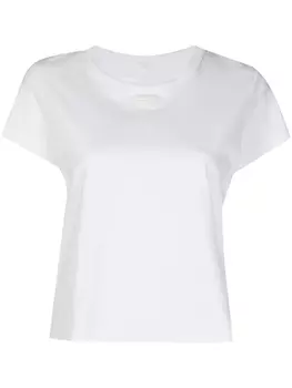 Alexander Wang футболка с логотипом, белый