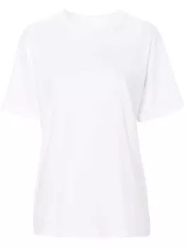 Alexander Wang футболка с логотипом, белый
