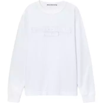 Alexander Wang Футболка унисекс FW24 белая