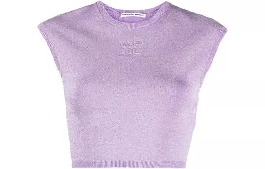 Alexander Wang Футболка женская фиолетовая