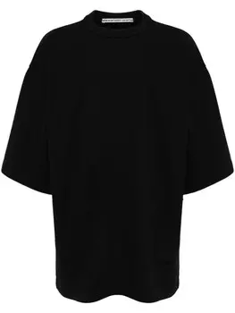 Alexander Wang хлопковая футболка, черный