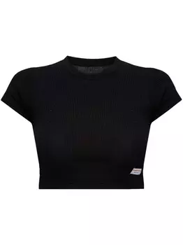Alexander Wang хлопковая футболка, черный