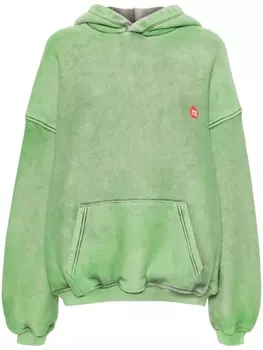 Alexander Wang худи с аппликацией, зеленый