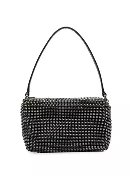 Alexander Wang клатч Heiress с кристаллами, зеленый