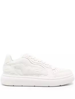 Alexander Wang кроссовки с тисненым логотипом, белый