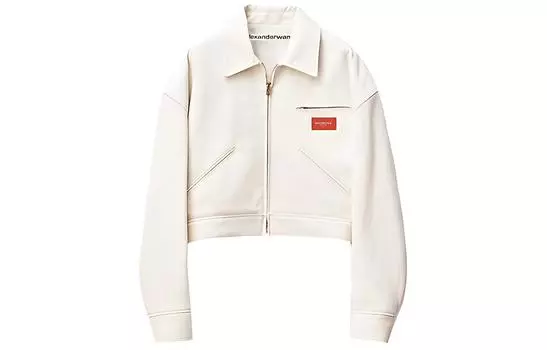 Alexander Wang Куртка женская винтажная белая