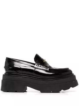 Alexander Wang лоферы на массивной подошве, черный