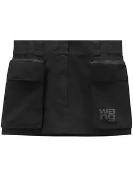 Alexander Wang мини-юбка с карманами карго, черный