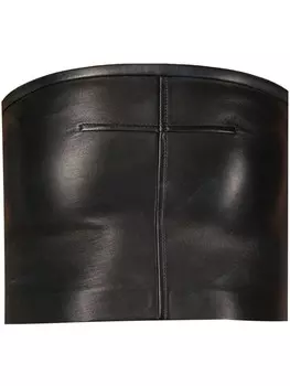 Alexander Wang облегающий топ, черный