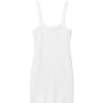 Alexander Wang Платье-комбинация Bodywear Series, женское, белое