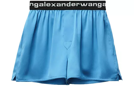 Alexander Wang Повседневные шорты женские небесно-голубые