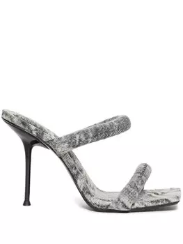 Alexander Wang сандалии Julie 105 мм, серый