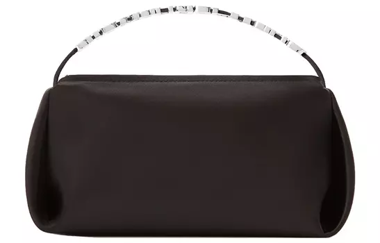 Alexander Wang Шелковая сумочка-клатч Trumpets женская, черная