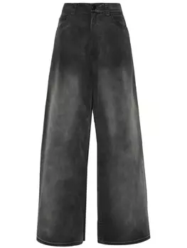 Alexander Wang широкие брюки с заниженной талией, серый