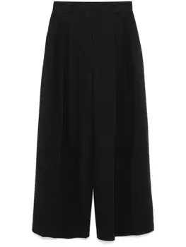 Alexander Wang широкие брюки с завышенной талией, черный