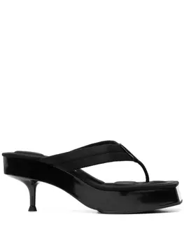 Alexander Wang шлепанцы Jessie на платформе, черный