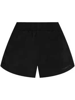 Alexander Wang шорты с логотипом, черный