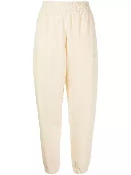 Alexander Wang спортивные брюки с завышенной талией, желтый