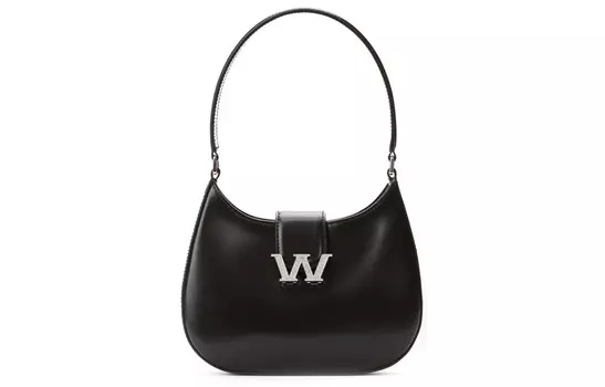 Alexander Wang Сумка-хобо из коровьей кожи W Legacy, сумка через плечо, женская, черная