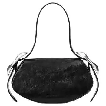 Alexander Wang Сумка из коровьей кожи, через плечо, маленькая женская, черная