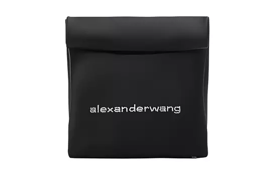 Alexander Wang Сумка-клатч из полиэстера для ланч-бокса, женская, черная