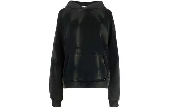 Alexander Wang Толстовка с длинными рукавами, выбеленная кислотой
